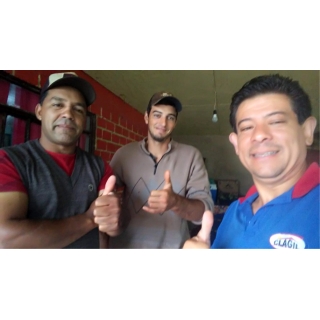 Visita da Equipe clagil no Rogério Lopes